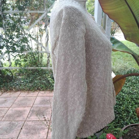 Blarney Woollen Mills Cable Knit Cardigan Sweater - Picture 2 of 6